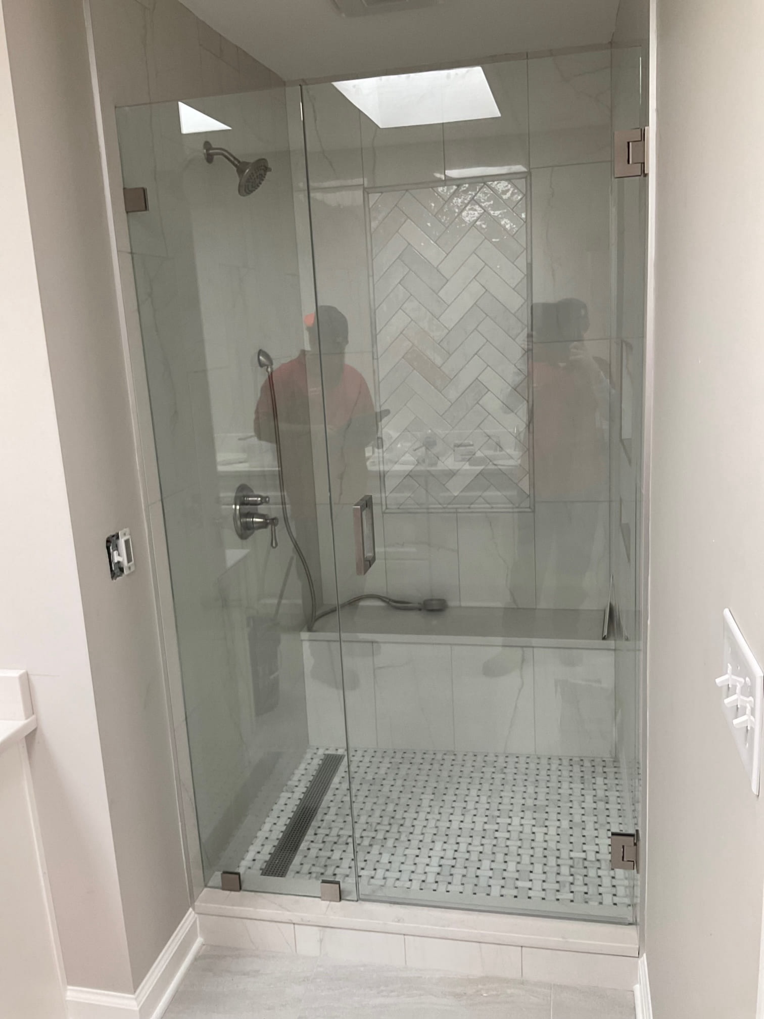 Door and inline panel